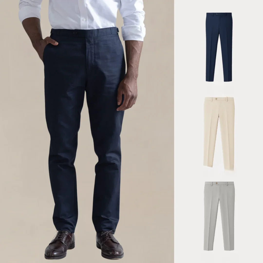 Kaufen Sie 1, erhalten Sie 3 – Comfort Line Chino-Hosen-Set